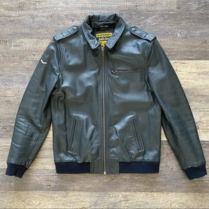 Superdry Leather Flight Jacket